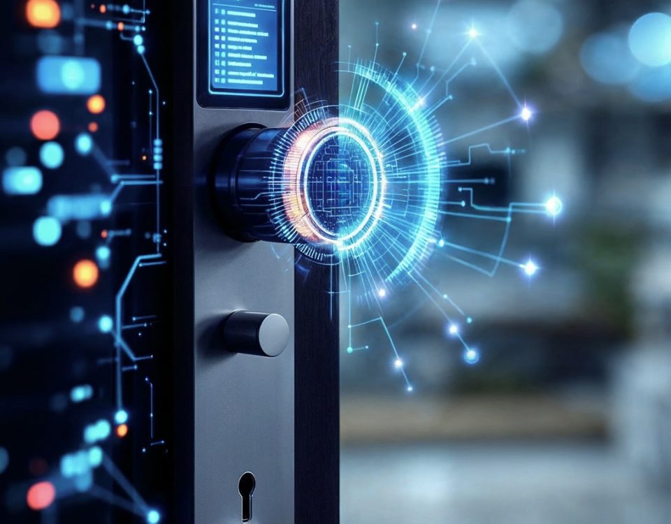 قفل دیجیتال Homelock با اثر انگشت