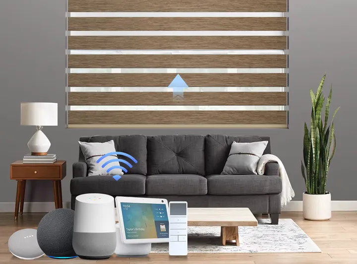 پرده برقی هوشمند