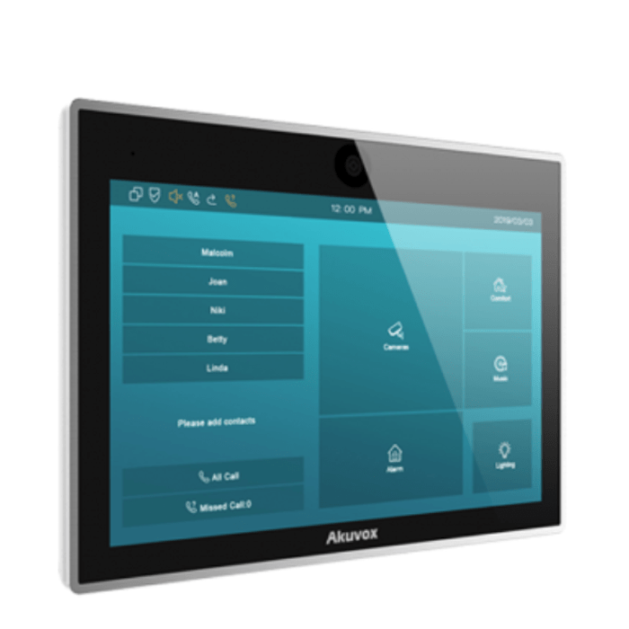 پنل داخلی آیفون Akuvox مدل IT83A