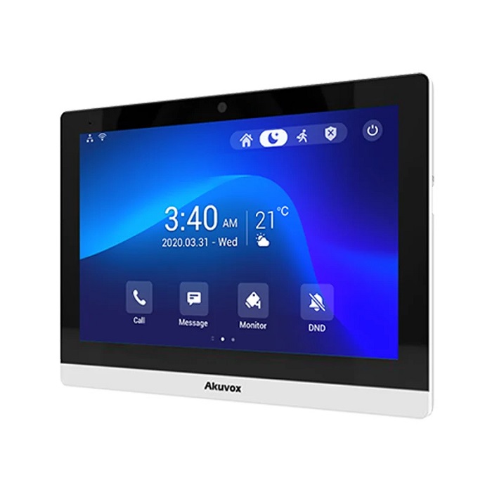 پنل داخلی آیفون Akuvox مدل X933W In-wall